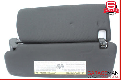 11-18 Porsche Cayenne 958 S Front Right Side Sun Visor Shade Cover Black OEM