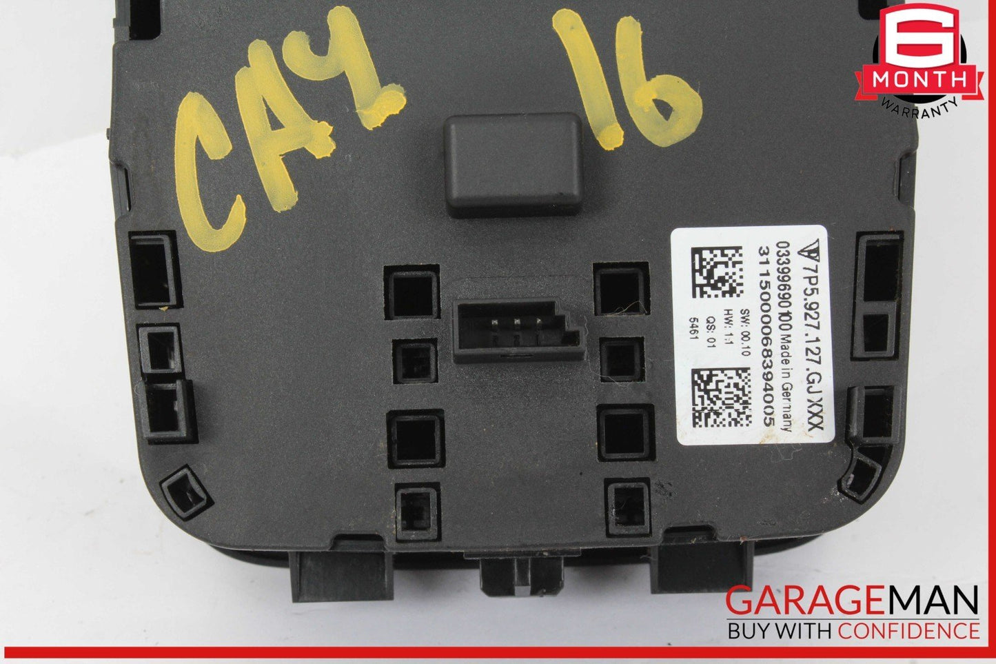 15-18 Porsche Cayenne 958 Suspension Mode Selector Switch Panel 7P5927127 OEM