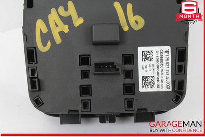 15-18 Porsche Cayenne 958 Suspension Mode Selector Switch Panel 7P5927127 OEM