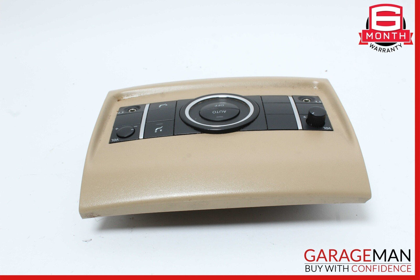 06-09 Mercedes W251 R350 4MATIC Rear Console A/C Heater Switch Control Trim OEM