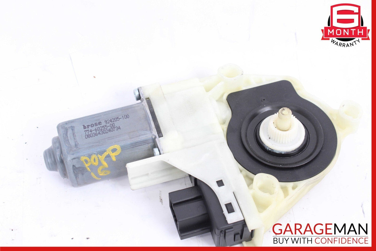 10-16 Porsche Panamera 970 Left Side Door Window Regulator Motor OEM
