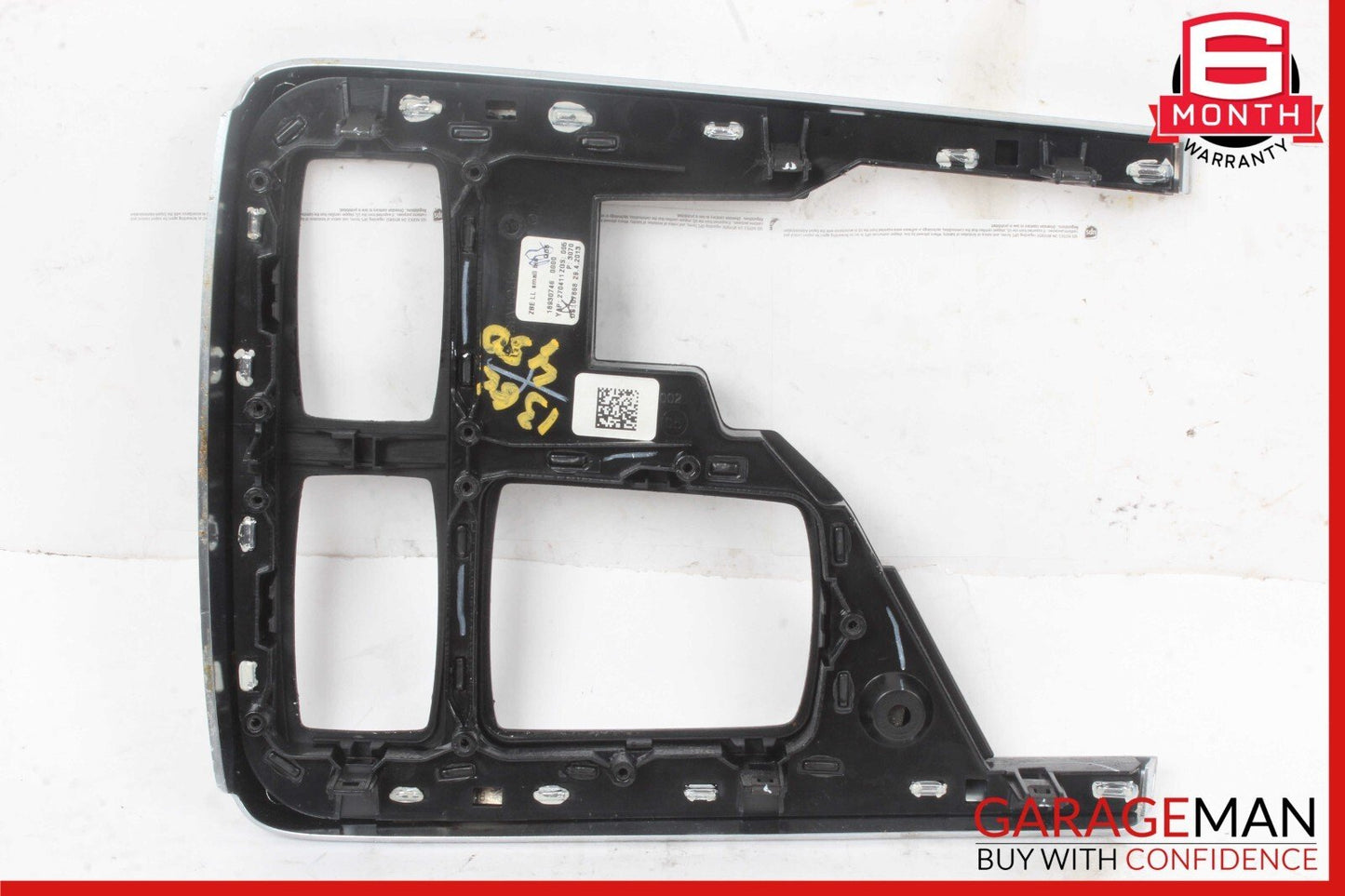 12-19 Mercedes X166 GL450 ML400 GLS550 Center Console Bezel Trim Black OEM