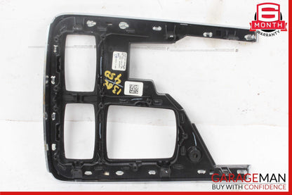 12-19 Mercedes X166 GL450 ML400 GLS550 Center Console Bezel Trim Black OEM