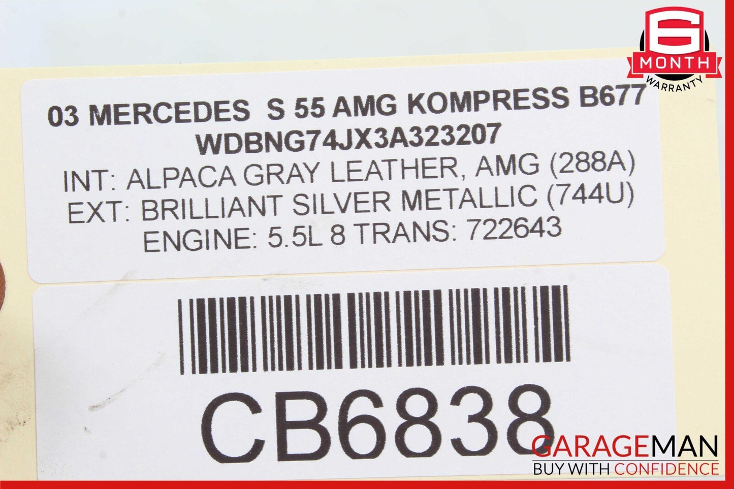 00-06 Mercedes W220 S55 CL55 AMG ABS Anti Lock Brake Pump ESP Module Unit OEM