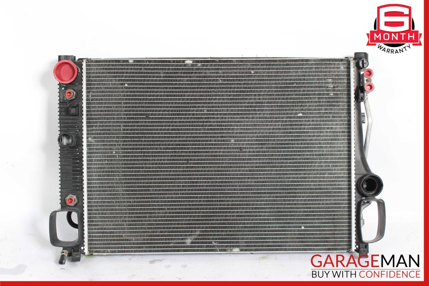 07-09 Mercedes W221 S550 CL550 Engine Cooling Radiator AC A/C Air Condenser Assy