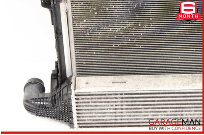 14-16 Mercedes W212 E250 Engine Motor Cooling Radiator A/C AC Condenser Assembly