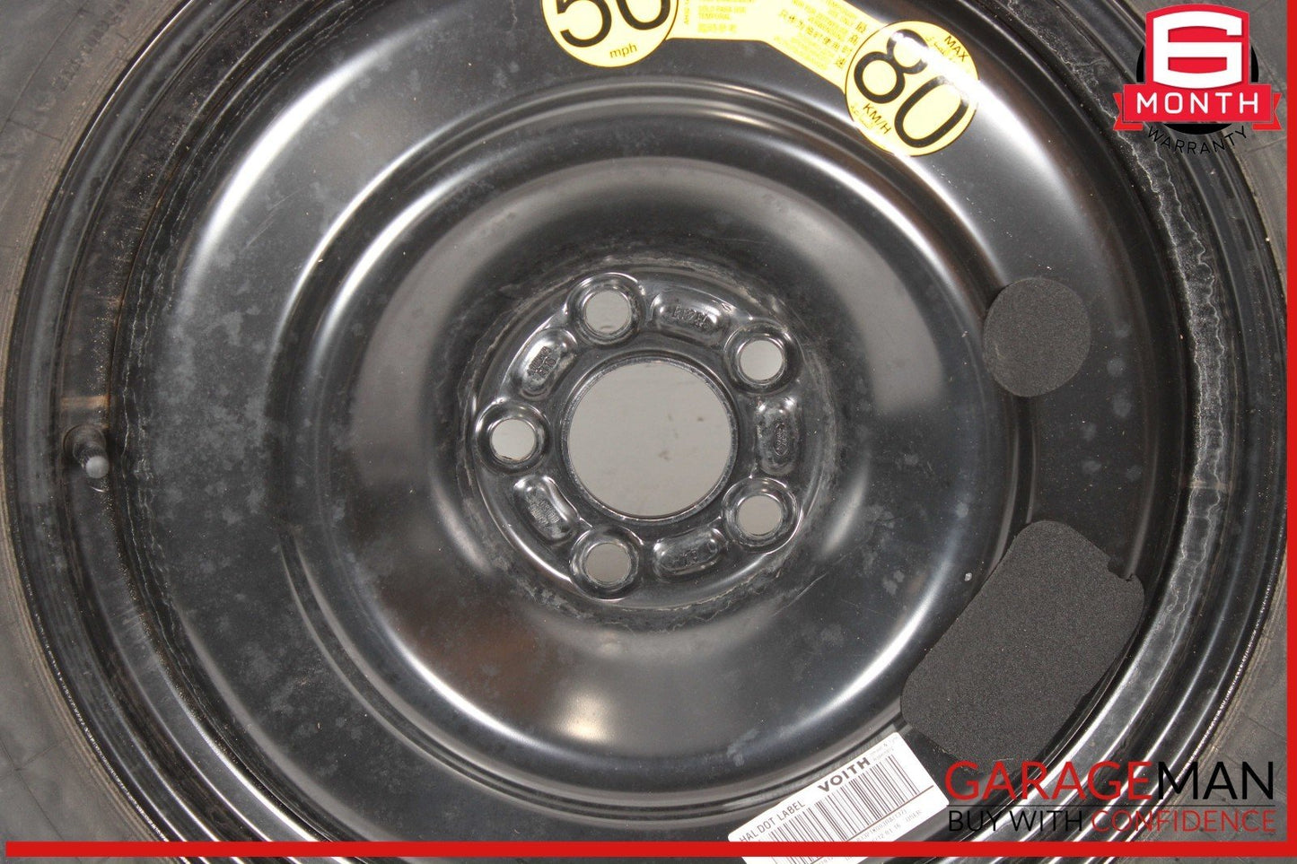 12-19 Land Rover Range Rover Evoque Spare Donut Tire Wheel Rim 155/85/18 OEM