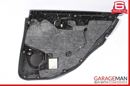 10-13 Mercedes W212 E350 E550 Rear Left Side Interior Door Panel Anthracite