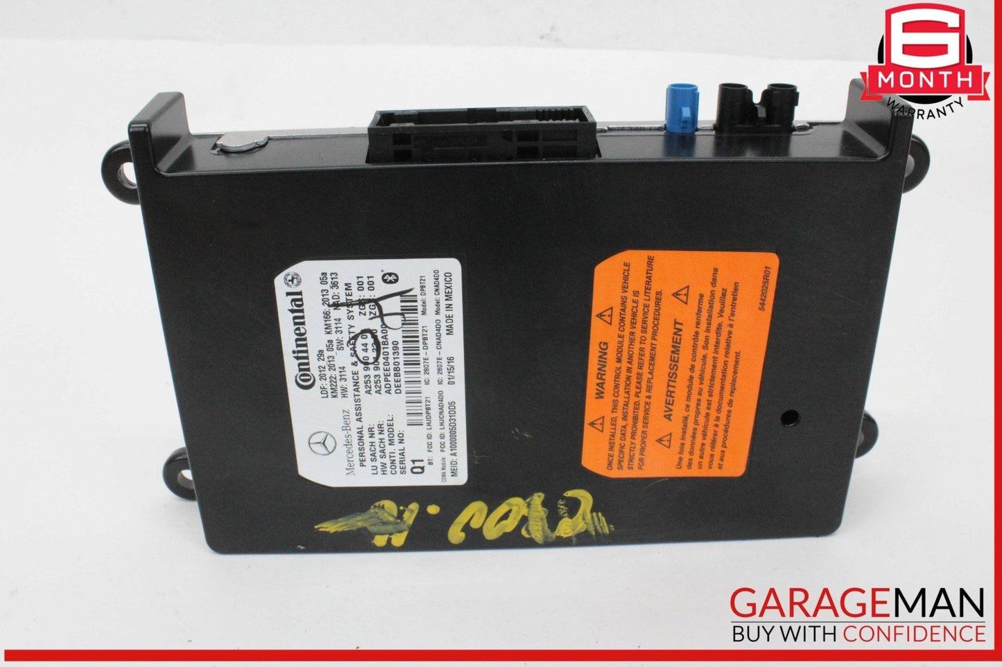12-20 Mercedes W205 C300 SL400 GLA250 Communication Control Module Unit OEM