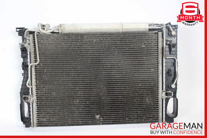06-09 Mercedes W211 E350 Engine Cooling Radiator A/C AC Condenser OEM