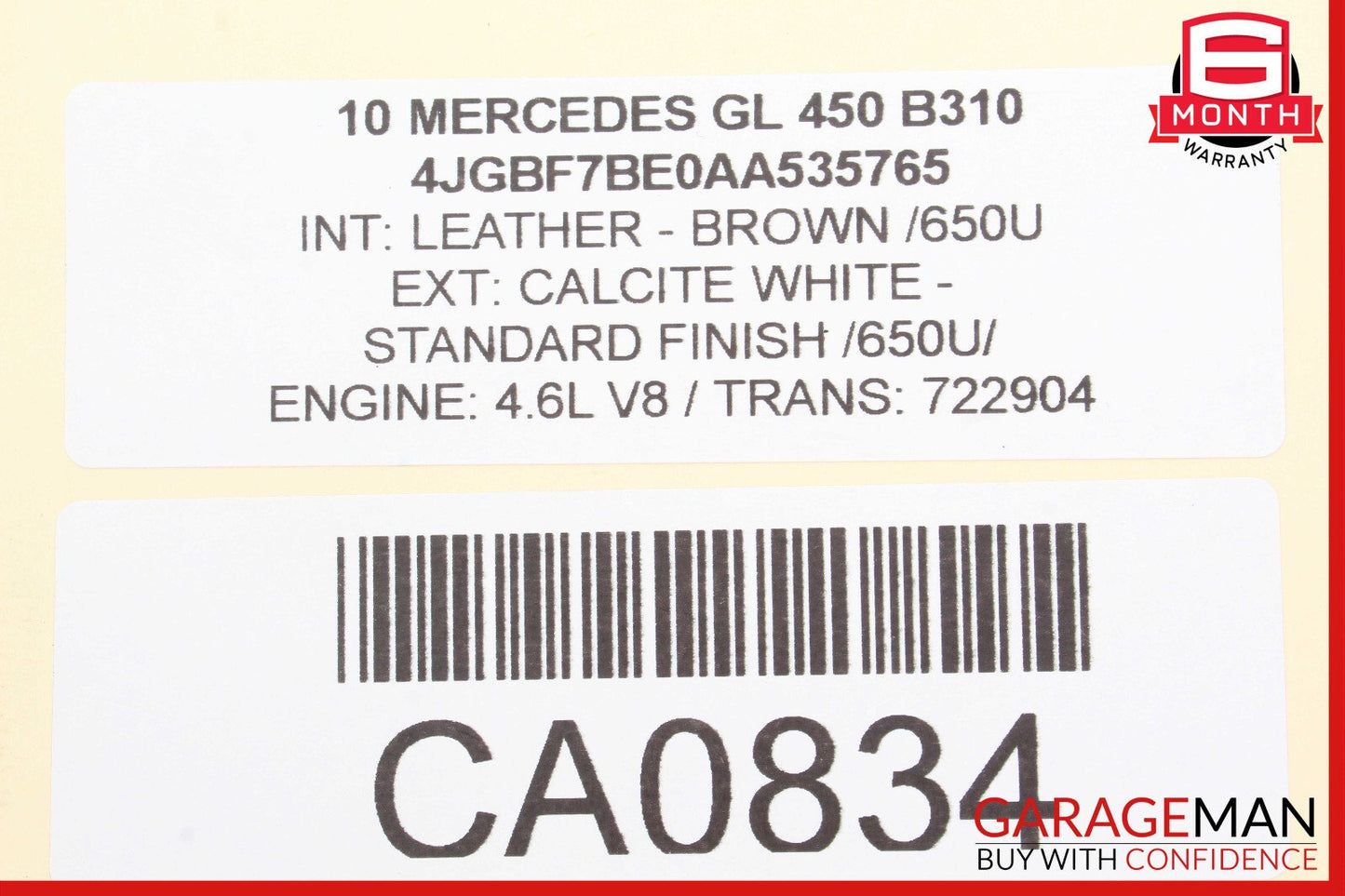 10-13 Mercedes X164 GL450 R350 Front Left Seat Belt Seatbelt Retractor OEM