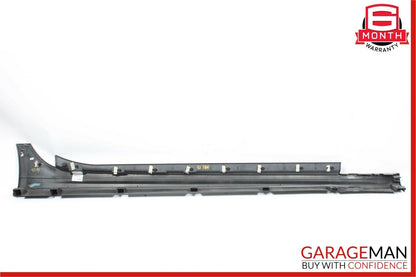 14-17 Maserati Ghibli Left Driver Side Rocker Skirt Molding Trim Panel Silver