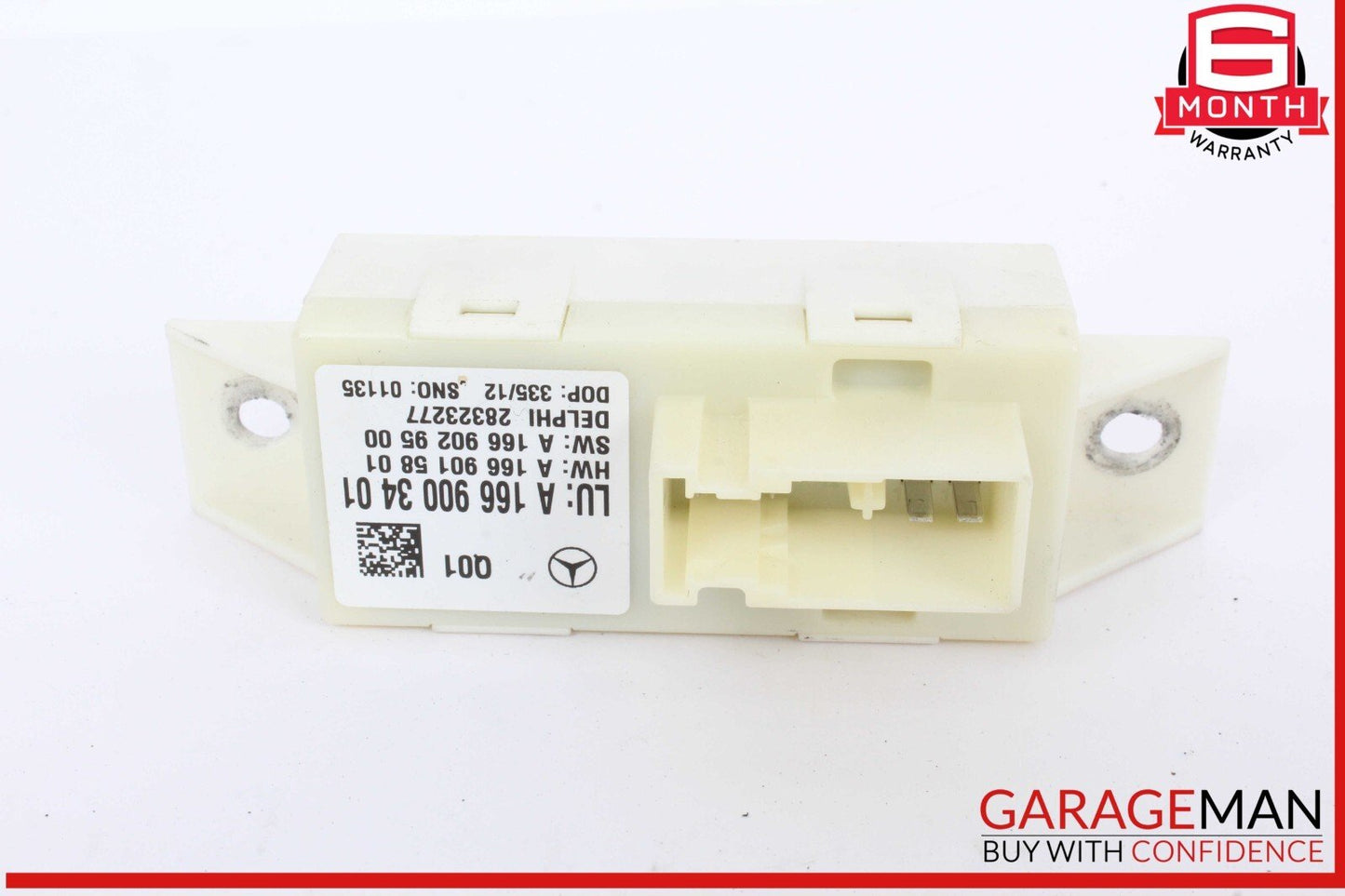 13-16 Mercedes W204 C250 Headlight Lamp Range Control Module Unit 1669003401 OEM