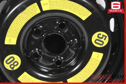 07-15 Audi Q7 Emergency Spare Wheel Rim Tire 6.5 x 18 H2 ET53 w/ Loudspeaker OEM