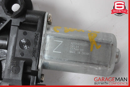 15-18 Mercedes W205 C300 C63 AMG Rear Left Side Door Window Regulator Motor OEM