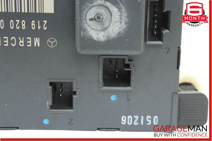 06-11 Mercedes W219 CLS500 Rear Right Passenger Side Door Control Module