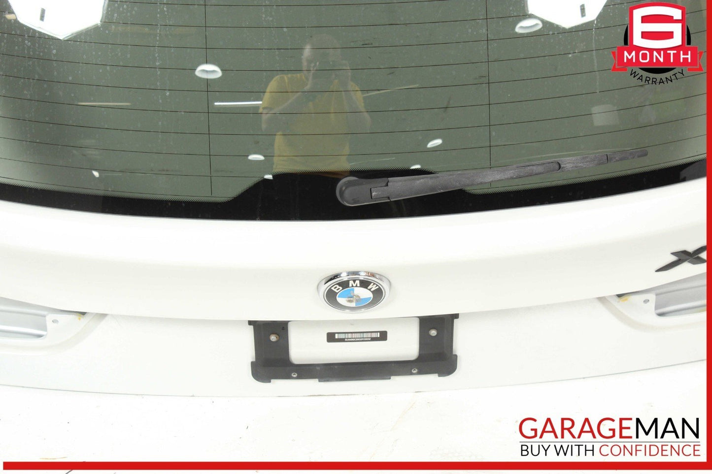 14-18 BMW X5 Rear Trunk Lid Liftgate Tailgate Assembly White OEM