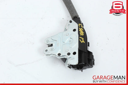 08-17 Mercedes W204 C300 Rear Trunk Lid Lock Actuator Cylinder Lock Latch Assy