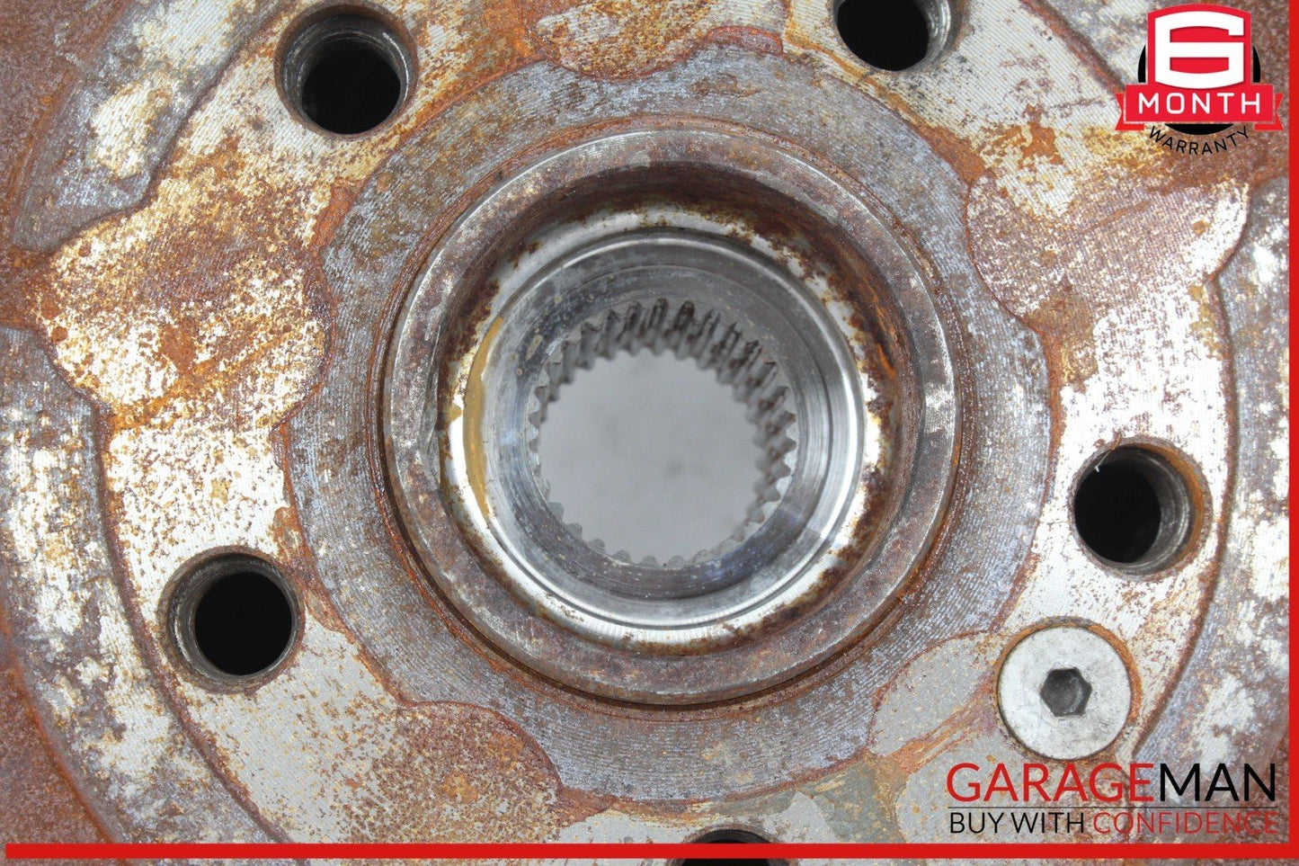 98-05 Mercedes W163 ML350 Rear Right Side Spindle Knuckle Hub w/ Rotor Disc OEM