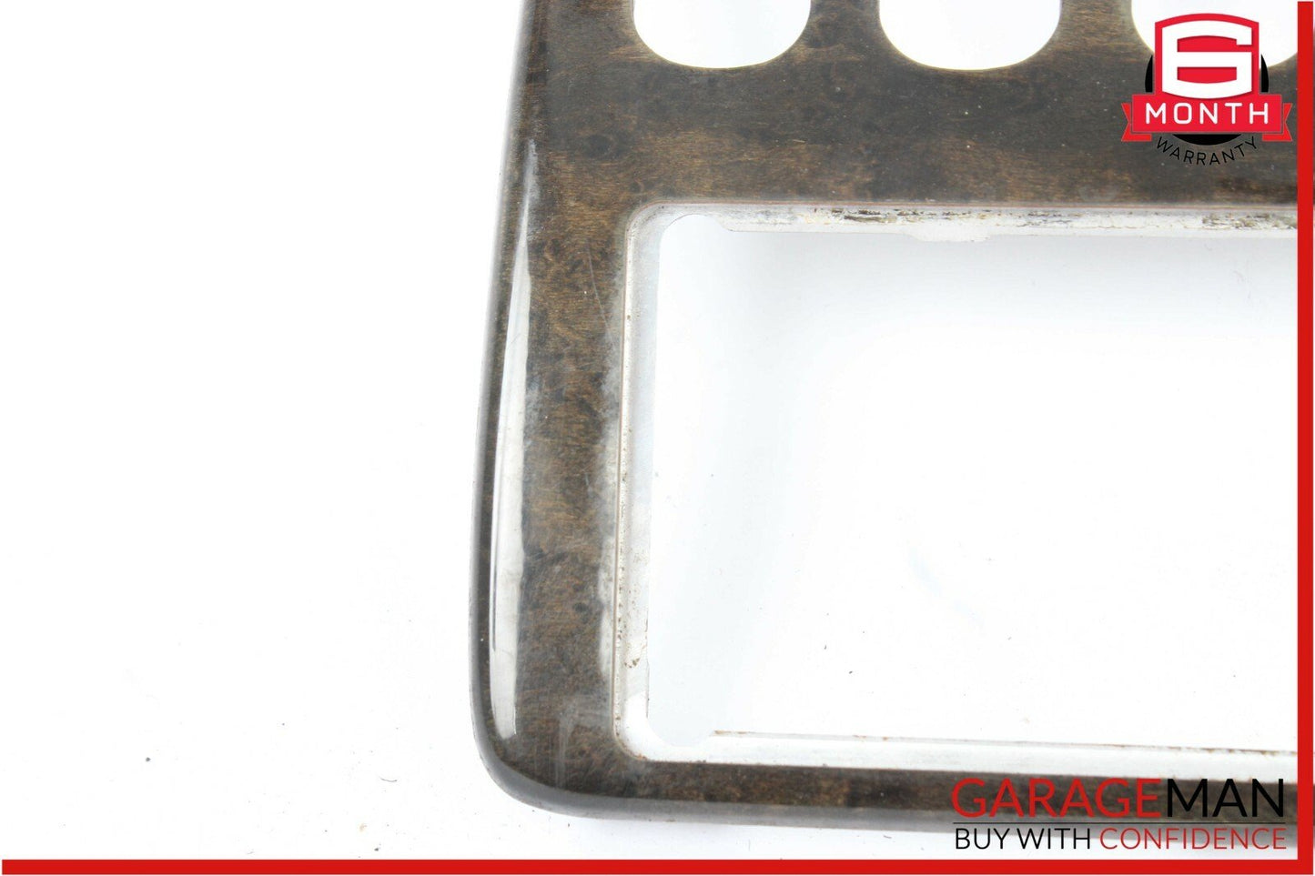 98-03 Mercedes W208 CLK320 Convertible Center Dash Panel Trim Bezel Walnut OEM