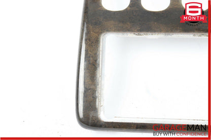 98-03 Mercedes W208 CLK320 Convertible Center Dash Panel Trim Bezel Walnut OEM