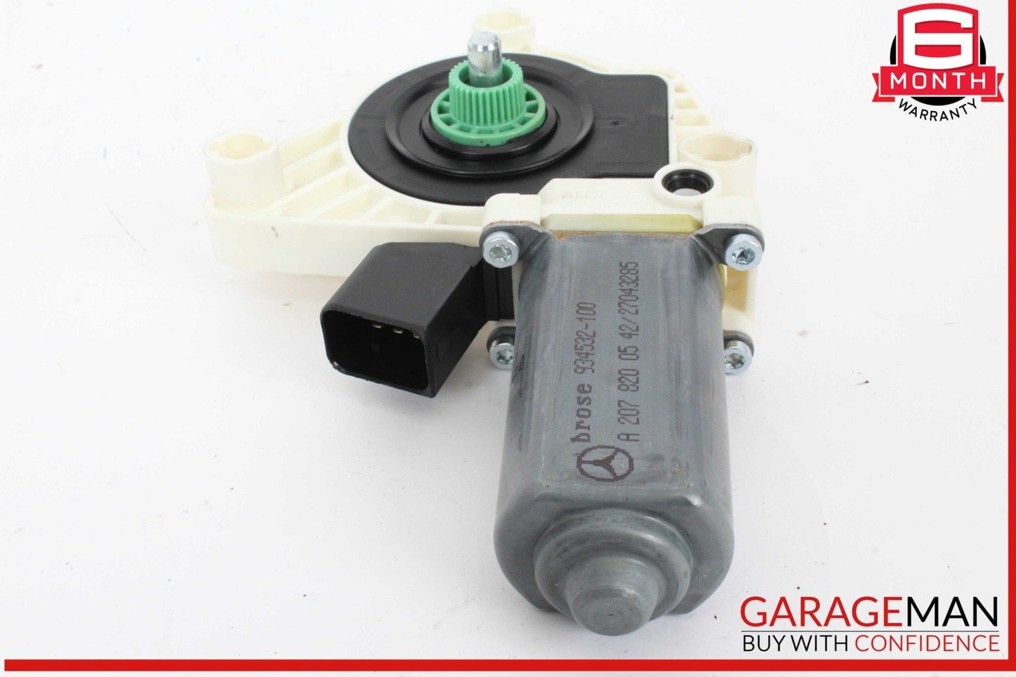 10-20 Mercedes W218 CLS550 Rear Left Window Regulator Motor 2078200542 OEM