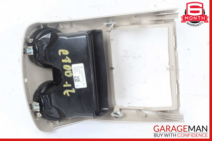 15-20 Mercedes W205 C300 Rear Center Console Air Vent Grille Ash Tray Assembly
