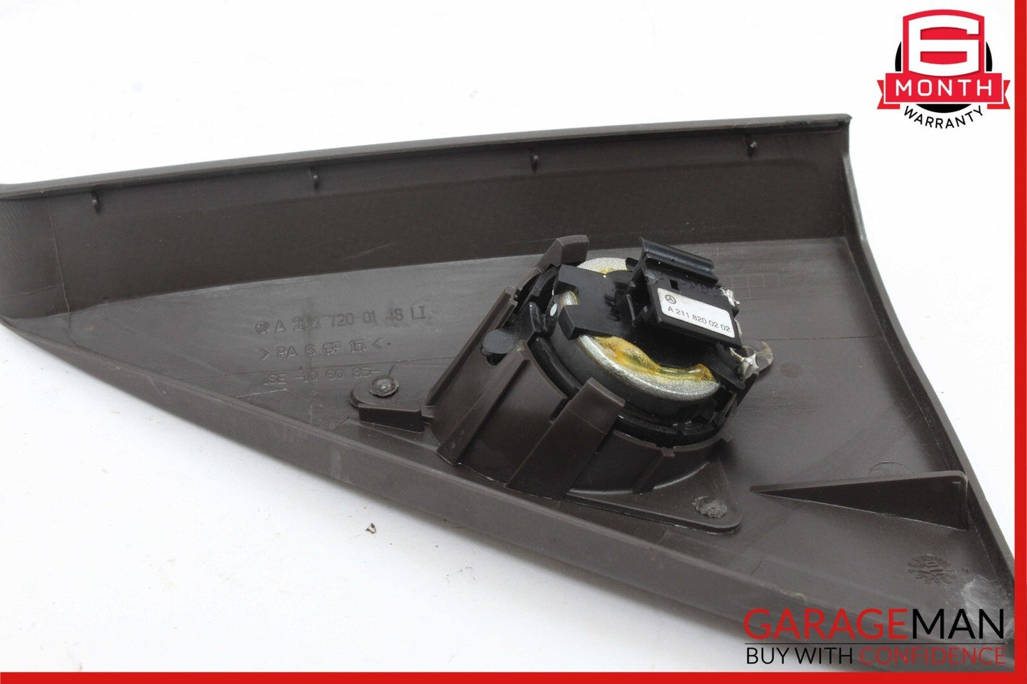 08-14 Mercedes W204 C300 Front Left Side Door Panel Tweeter Speaker Trim Cover