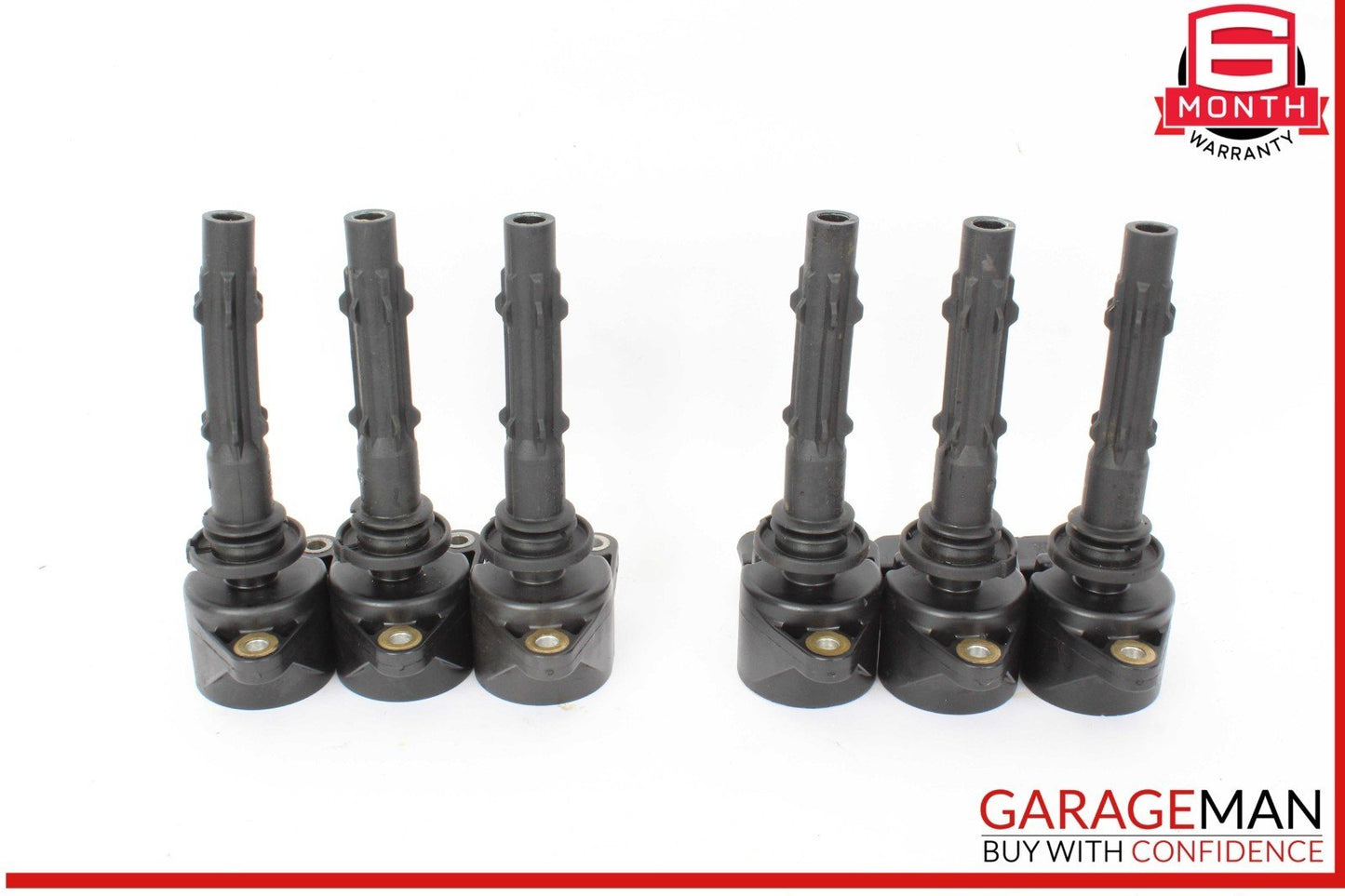 05-13 Mercedes W211 E350 M272 Ignition Coil Spark Plug Set of 6 2729060060 OEM