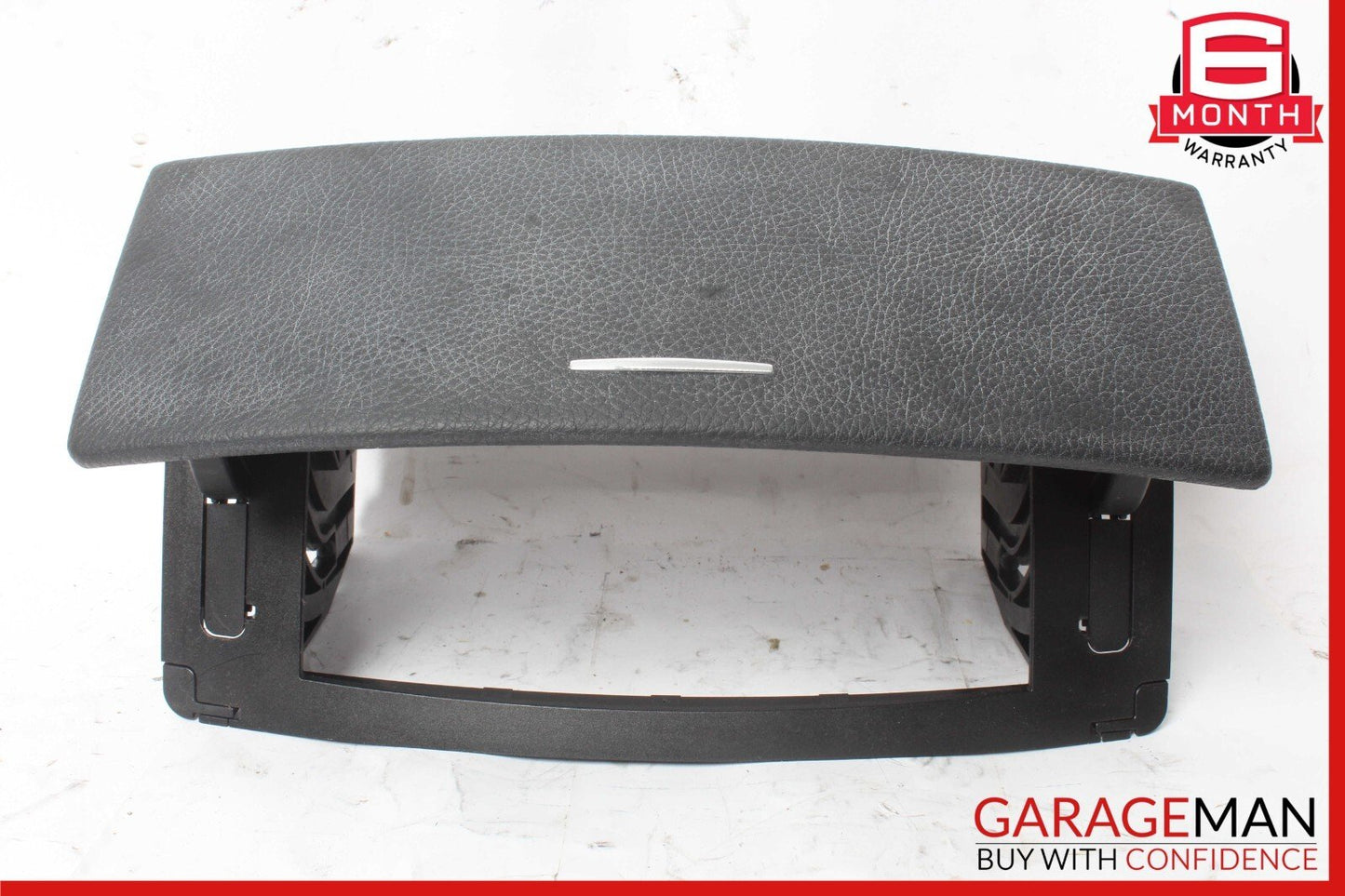 07-13 Mercedes W221 S400 S550 Center Console CD Player Trim Cover Panel Black