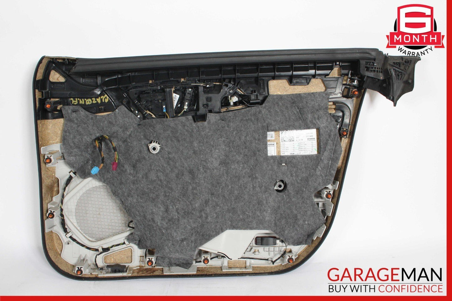 14-18 Mercedes W117 CLA250 Front Left Interior Door Trim Panel Cover Assy Gray