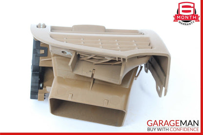 07-13 Mercedes W221 S550 CL550 Front Left Side Dash A/C Air Vent Trim Brown OEM