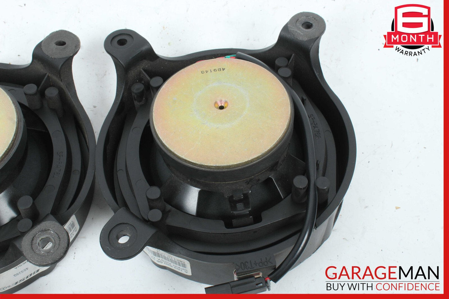 02-05 Mercedes W163 ML350 Rear Right & Left Side Door Audio Speakers Set OEM