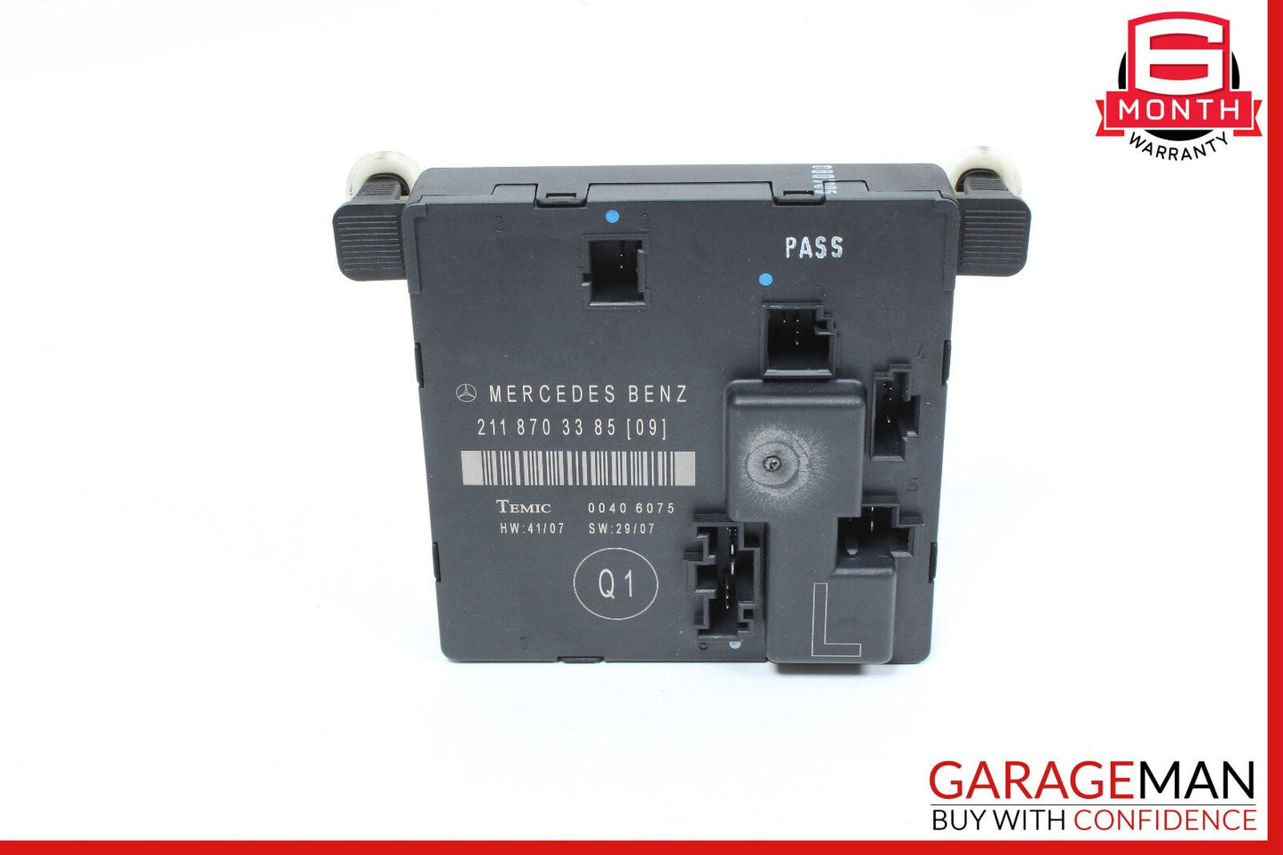07-09 Mercedes W211 E350 E550 E320 Rear Left Door Control Module 2118703385 OEM