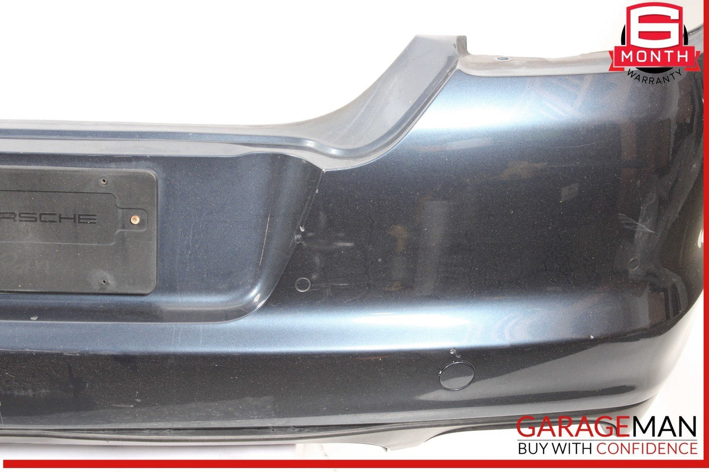 10-13 Porsche Panamera 970 Rear Bumper Cover Blue OEM