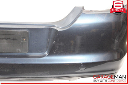 10-13 Porsche Panamera 970 Rear Bumper Cover Blue OEM