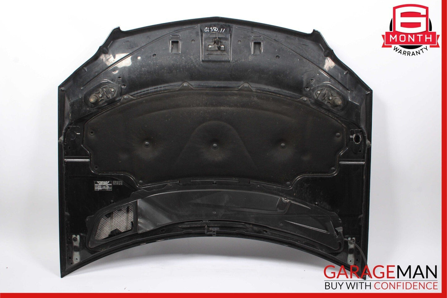 07-12 Mercedes X164 GL450 Front Hood Bonnet Panel Grille Assembly Obsidian Black