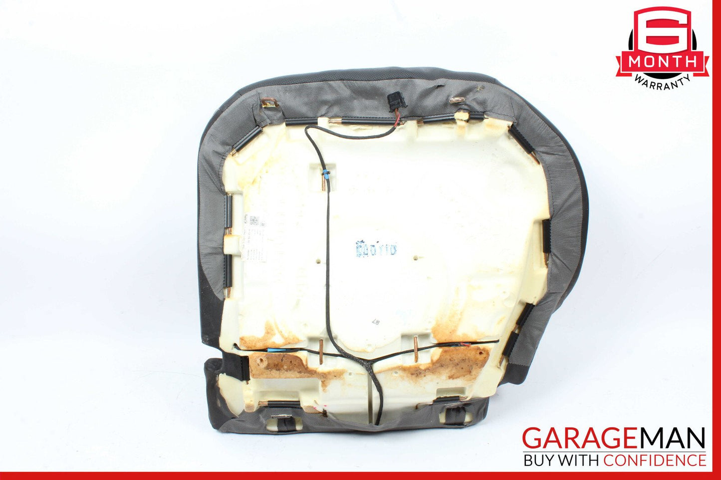 10-15 Porsche Panamera 970 Rear Left Driver Side Lower Bottom Seat Cushion