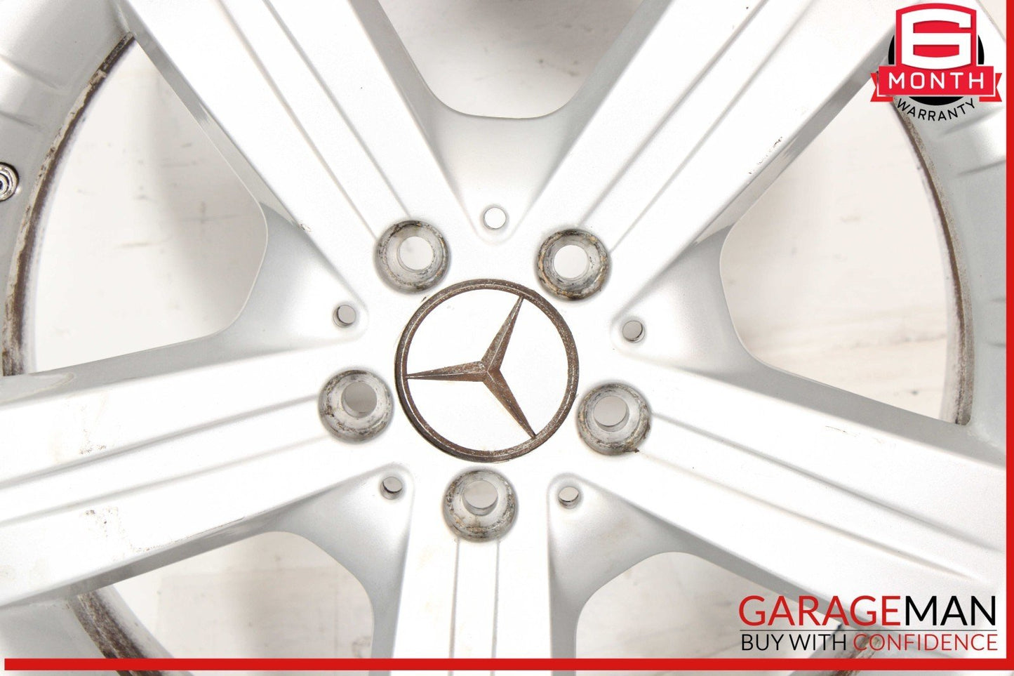 07-12 Mercedes X164 GL350 GL450 8 X 18" R18 Wheel Rim Silver 1644010602 OEM