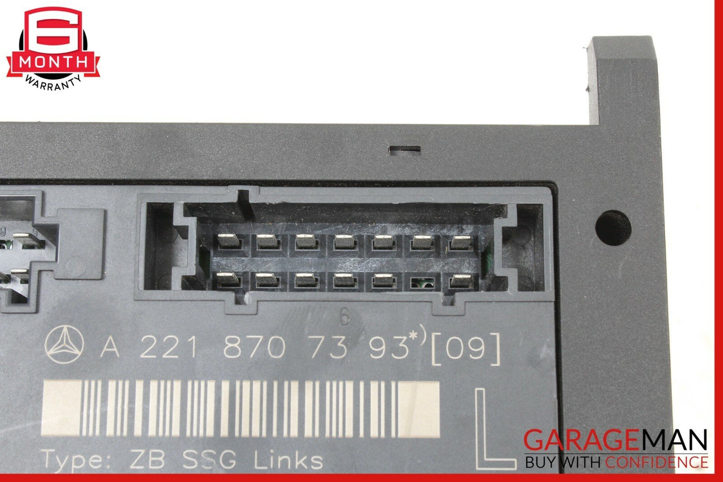 07-13 Mercedes W221 S350 S550 Front Left Driver Seat Control Unit 2218707393 OEM