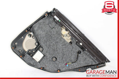 14-16 Mercedes W212 E350 E550 Rear Left Side Interior Door Panel Assembly Gray