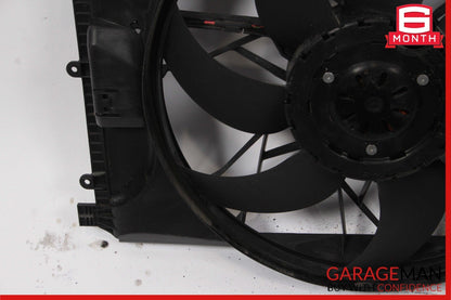 08-18 Mercedes GLK350 C350 Engine Radiator Cooling Fan Motor Shroud Assembly