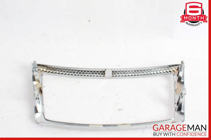 12-16 Mercedes X166 GL450 ML550 Center Console Command Unit Radio Bezel Trim OEM