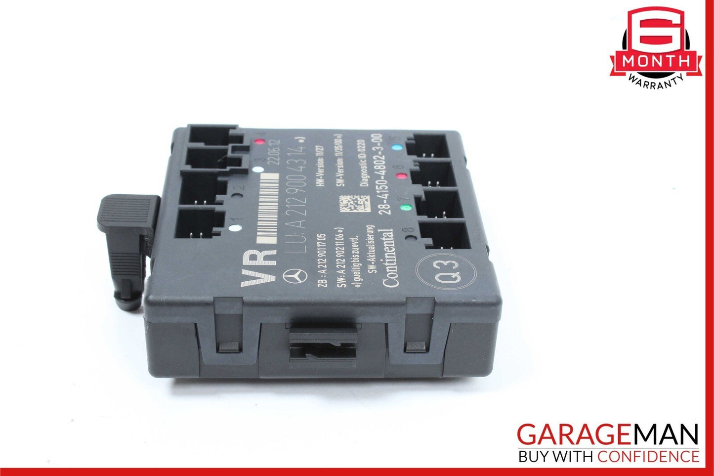 08-18 Mercedes E350 SLK250 C250 CLS400 Front Right Side Door Control Module Unit