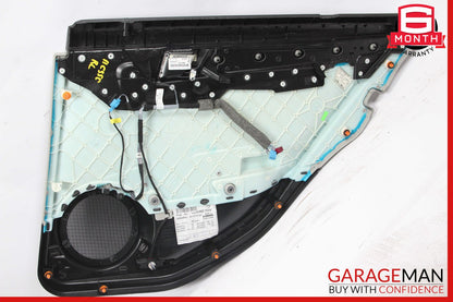 08-14 Mercedes W204 C250 C300 C350 Rear Left Side Interior Door Panel OEM