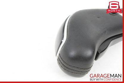 14-17 Maserati Ghibli Floor Gear Shift Shifter Knob Leather Black OEM