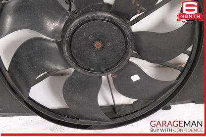 08-20 Mercedes W212 E350 C250 Engine Radiator Cooling Fan Motor Shroud Assy OEM