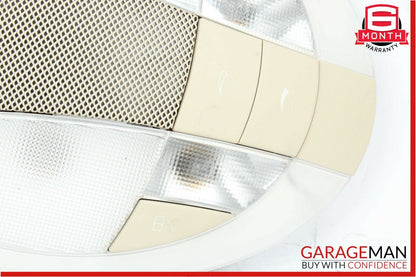 03-11 Mercedes W219 CLS500 E500 Rear Overhead Dome Light Reading Map Beige