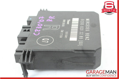 01-07 Mercedes W203 C230 C320 Rear Right Side Door Computer Control Module OEM