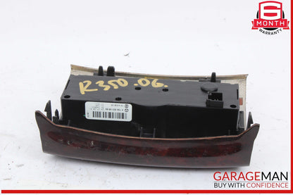 06-08 Mercedes W251 R350 4MATIC Rear AC Climate Cotrol Switch Panel w/ Trim OEM